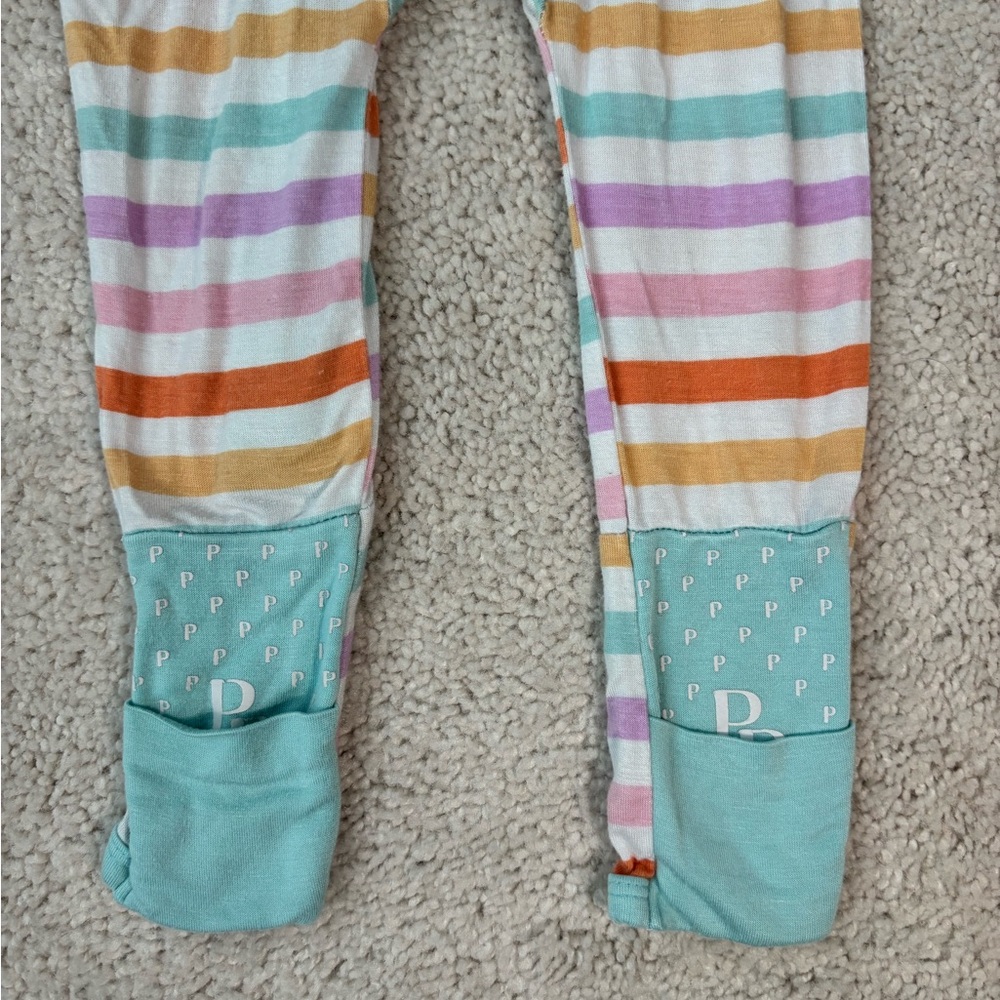 Posh Peanut “Hayden” Convertible One Piece with Matching Bow Headband - Picture 9 of 11